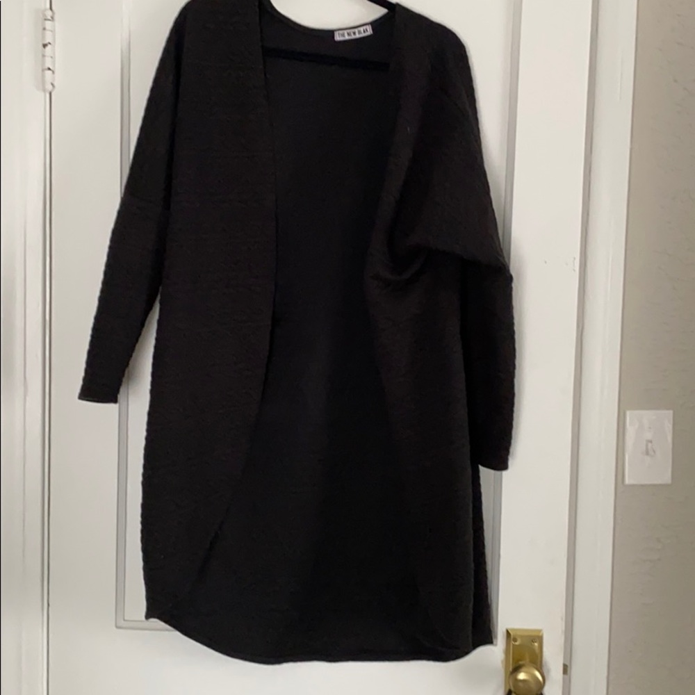 The new blak long sweater